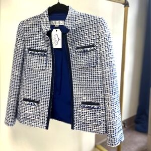 Navy TAHARI Woman's Blazer